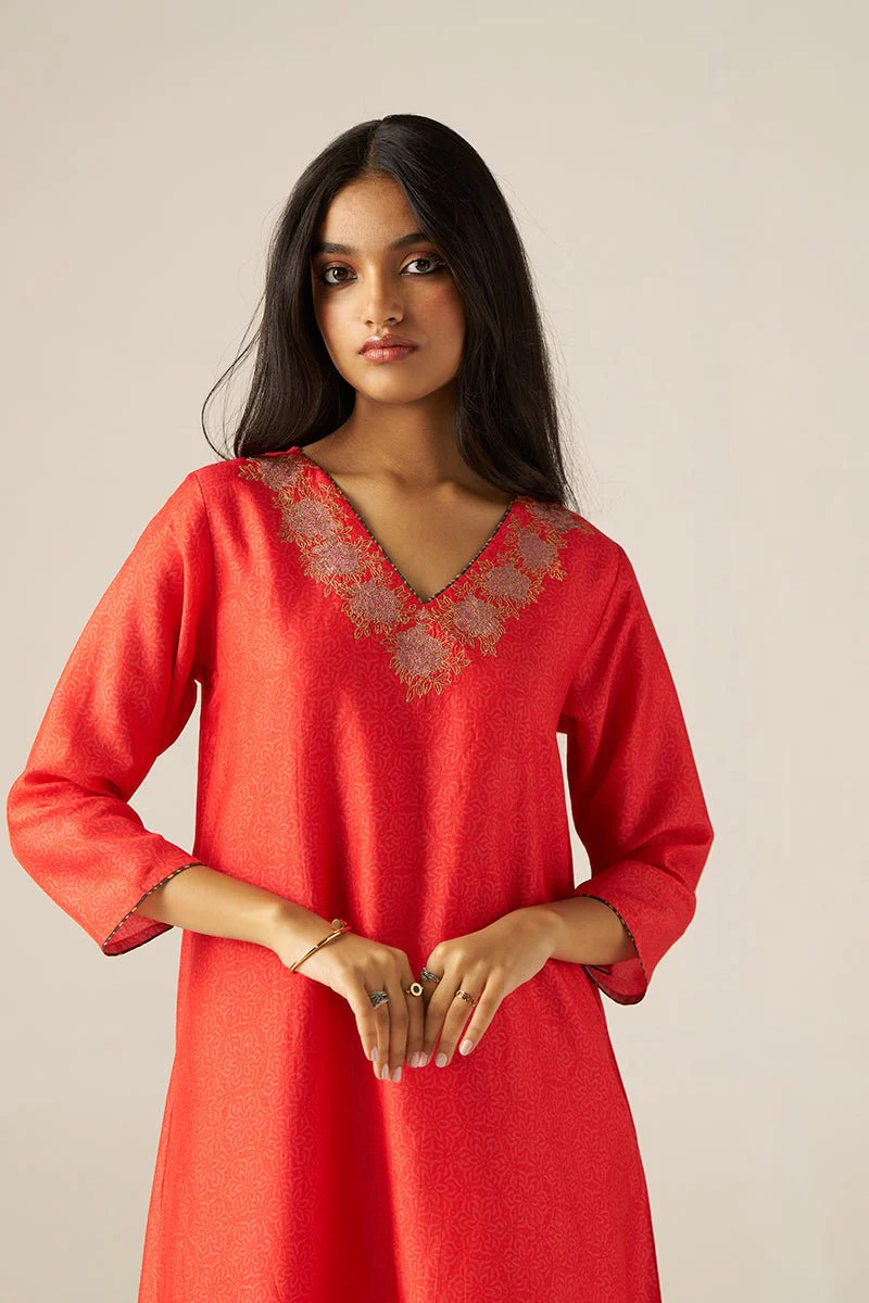 Bittersweet Red Sherni Print Co-ord Set - Image 3