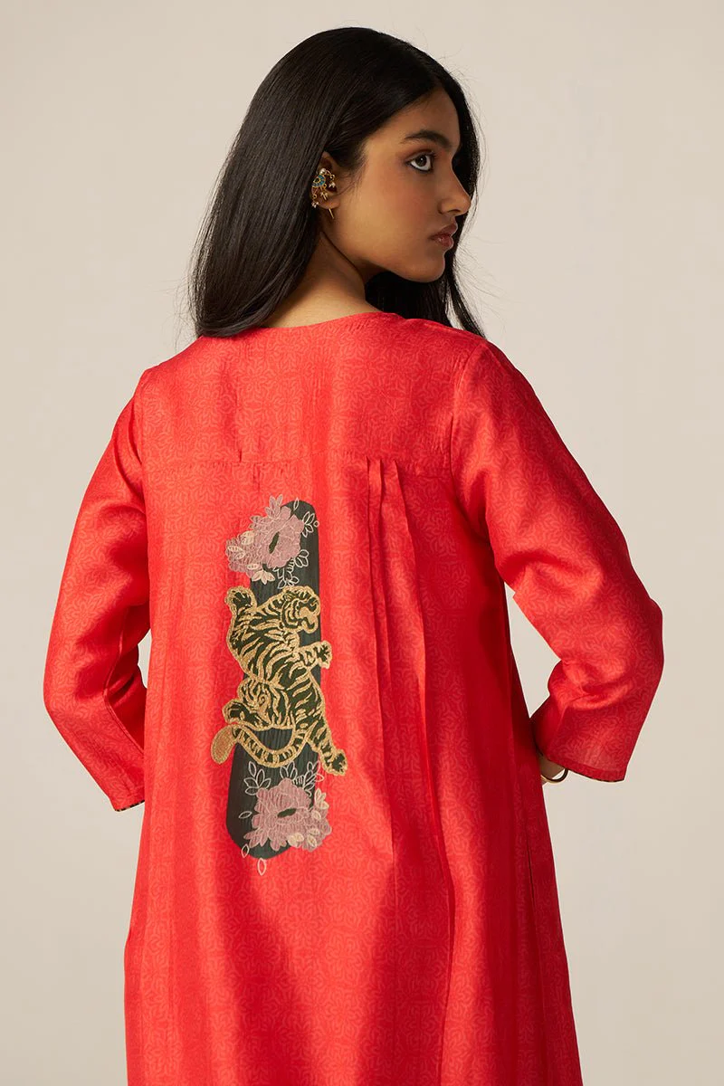 Bittersweet Red Sherni Print Co-ord Set - Image 5