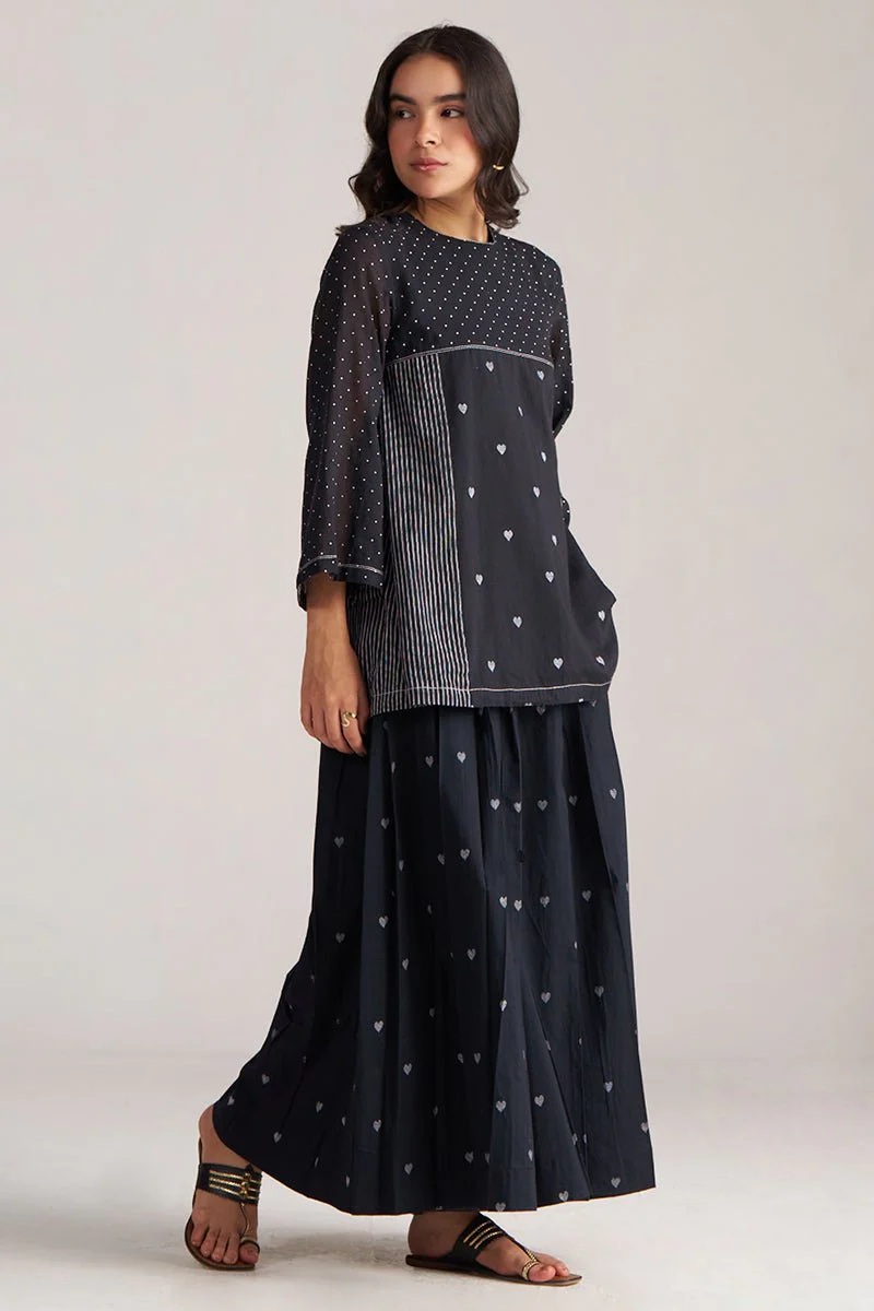 Black and White Mul-Mul Co-ord Set - Image 6