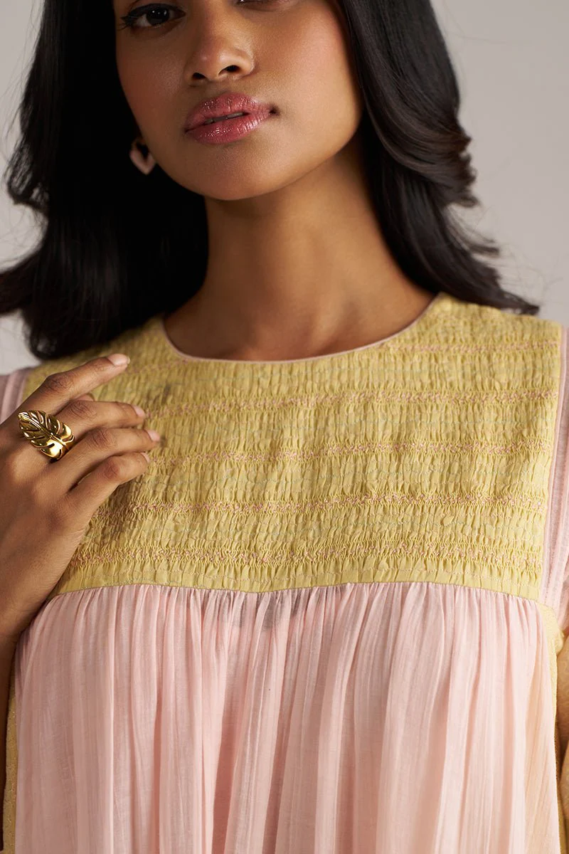 Dusty Citron and Powder Pink Co-ord Set - Image 4