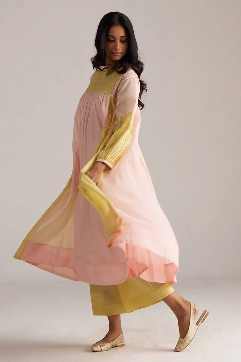 Dusty Citron and Powder Pink Co-ord Set - Image 8