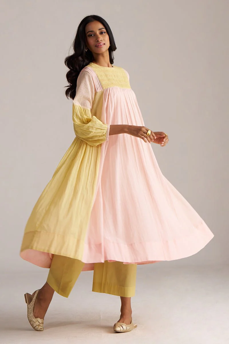 Dusty Citron and Powder Pink Co-ord Set - Image 9