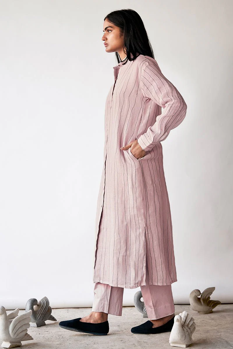 Mushroom Cream Linen Co-ord Set - Image 5