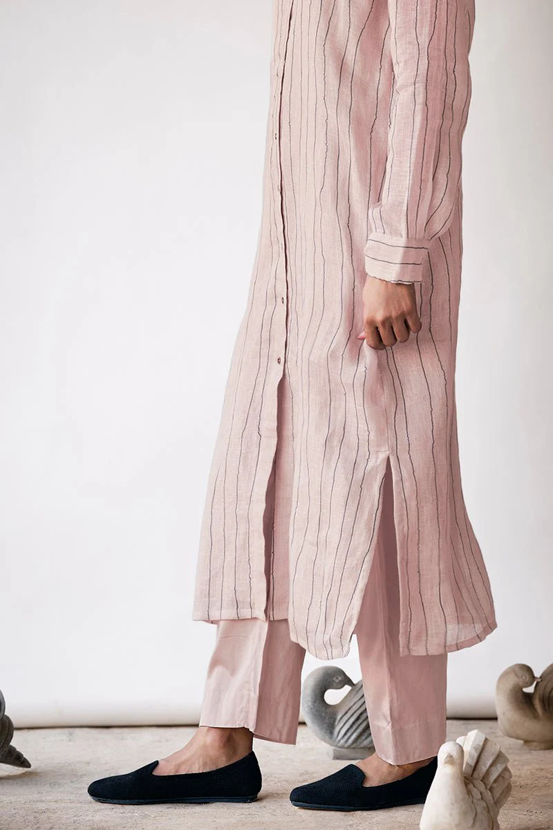 Mushroom Cream Linen Co-ord Set - Image 6