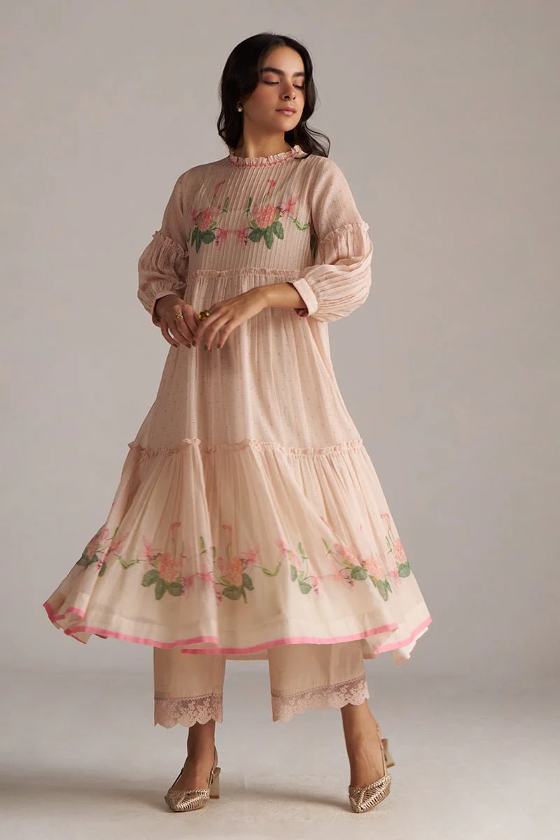 Peach Dust Kota Co-ord Set - Image 10