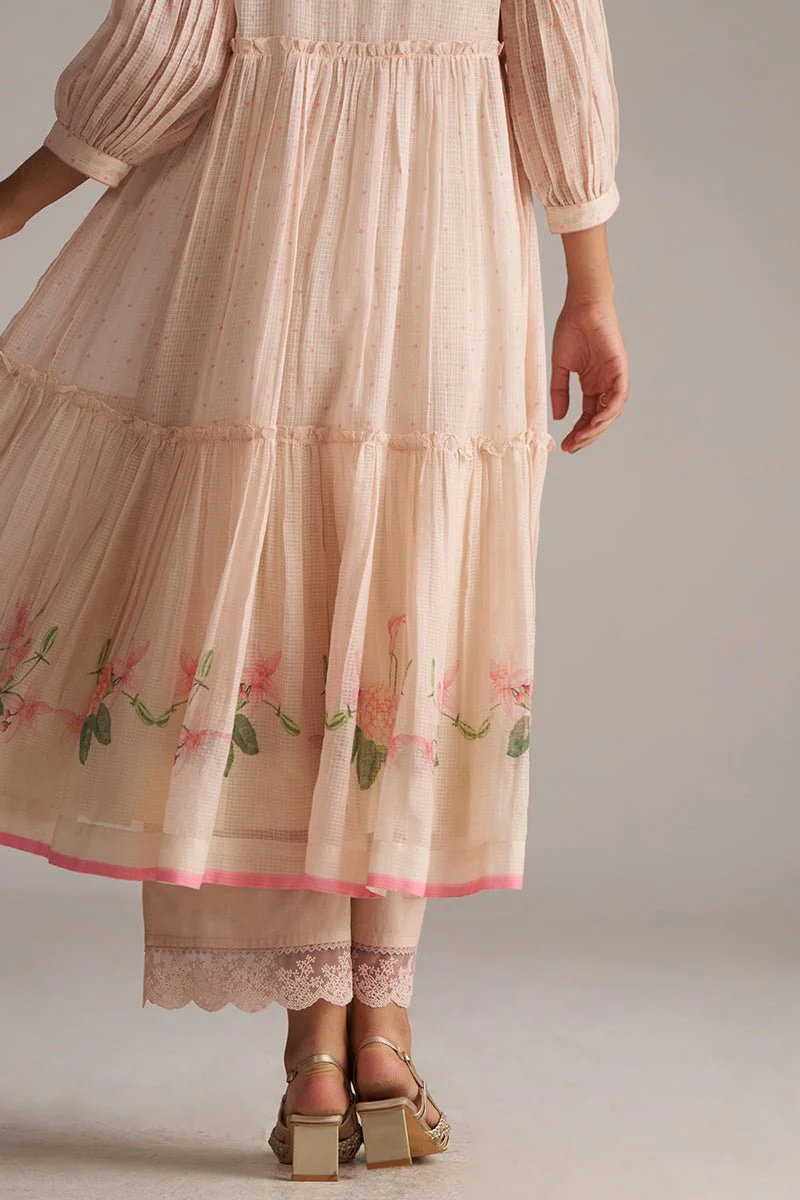 Peach Dust Kota Co-ord Set - Image 12