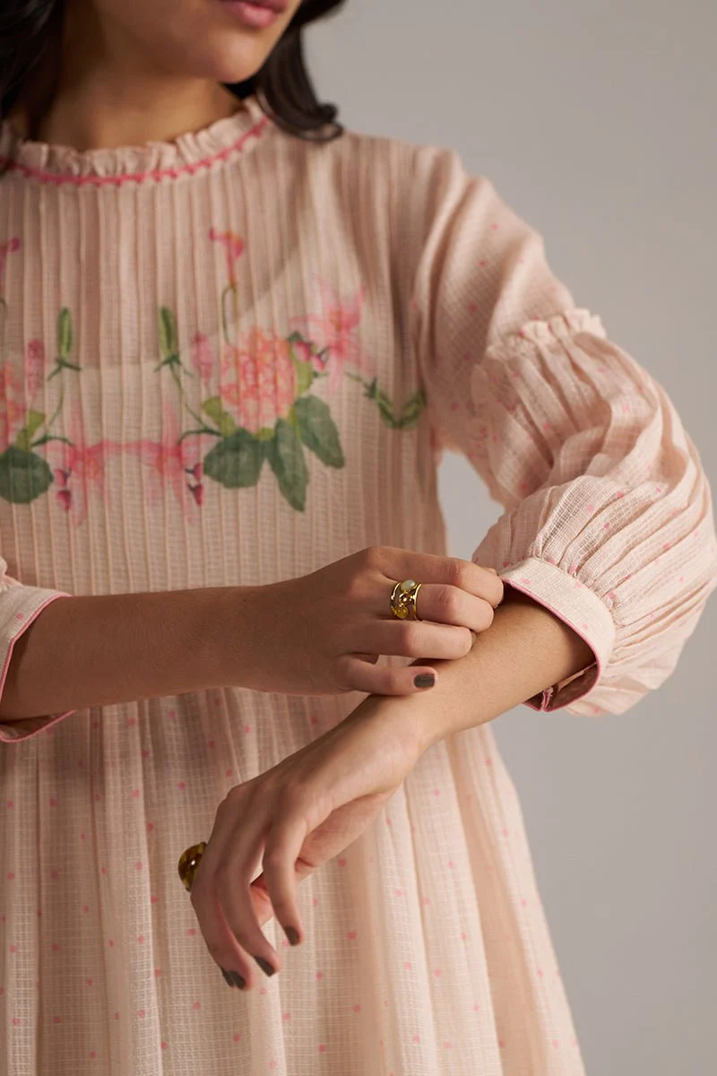 Peach Dust Kota Co-ord Set - Image 3