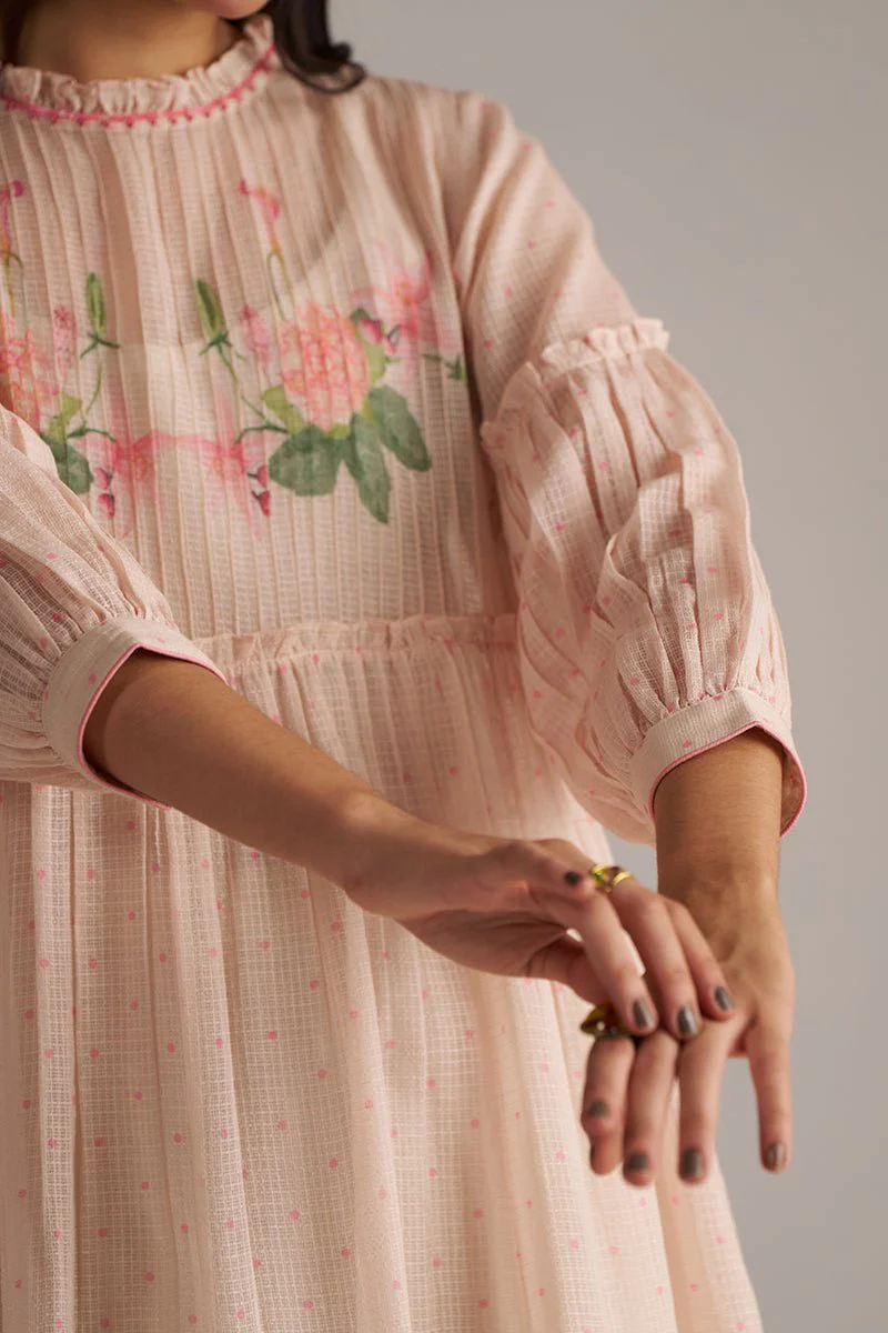 Peach Dust Kota Co-ord Set - Image 4