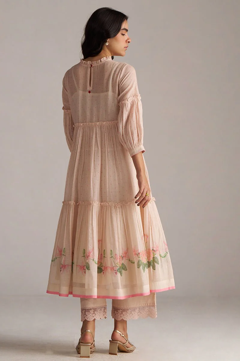 Peach Dust Kota Co-ord Set - Image 9