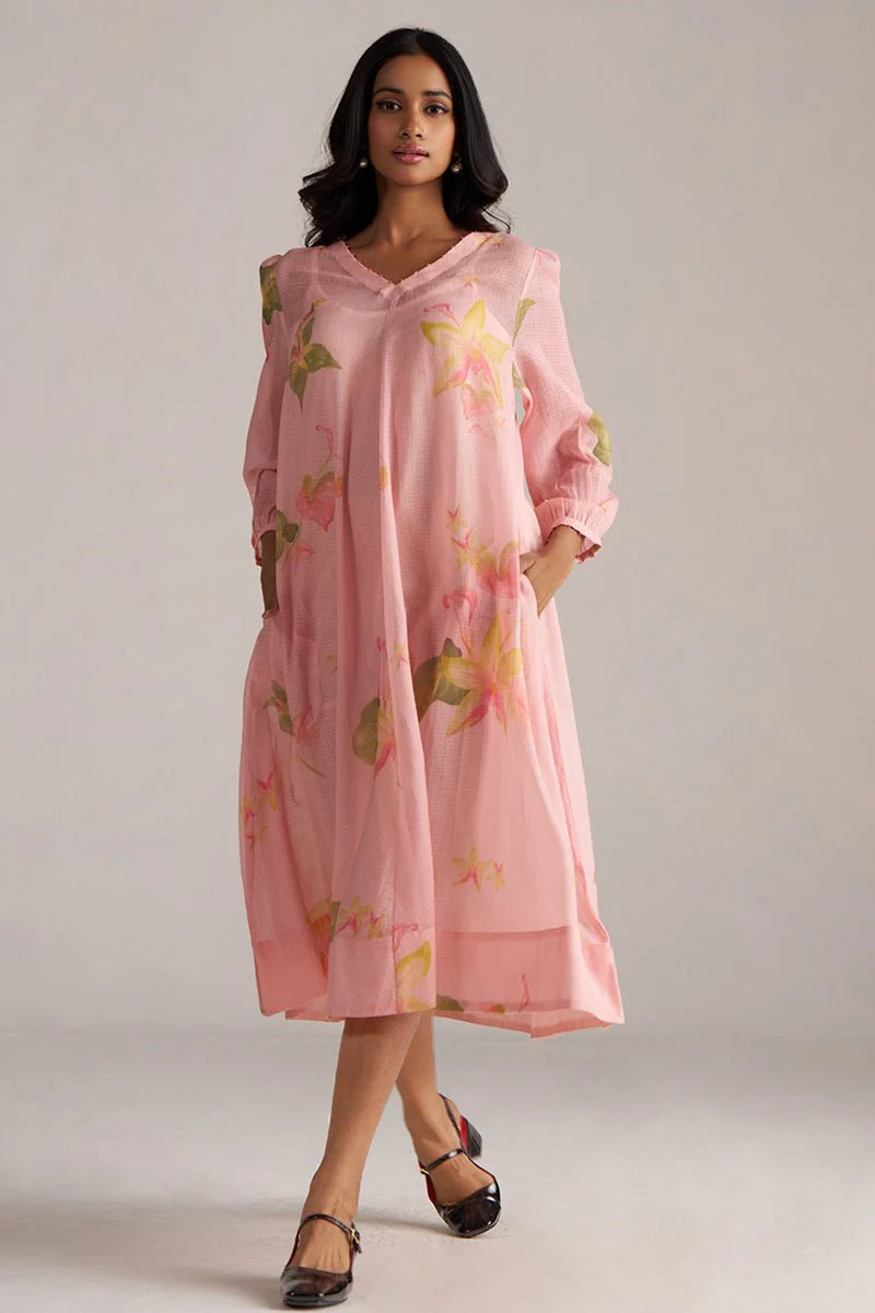 Powder Pink Kota Co-ord Set - Image 5